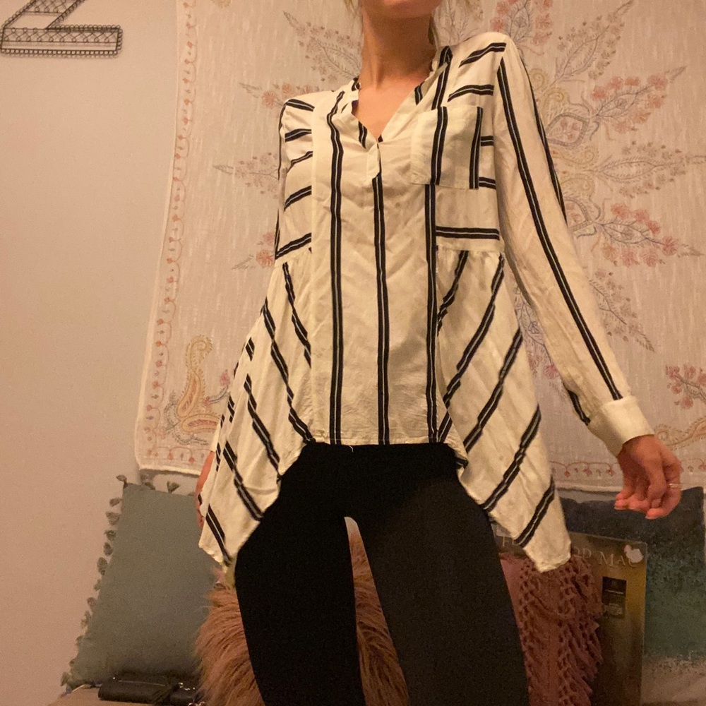 Long sleeve blouse